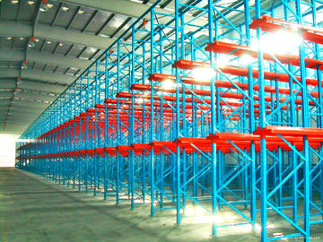 Single Entry Selective Pallet Racking With Single / Double Stacked Pallets