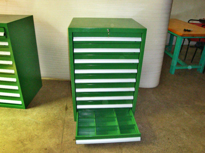Industrial Tool Chests And Cabinets With 3 15 Drawers Green