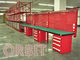 Heavy Duty Industrial Workbenches With Wood / Composite Board Bench Top