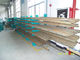 Adjustable Cantilever Lumber Racks , Metal Racking System For Long / Bulky Materials