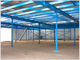 3 Levels Industrial Mezzanine Floors , Blue / Orange Platform Storage Systems