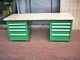 500 - 2000kg Wood Bench Top Industrial Workbenches With Tool Cabinets
