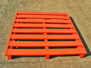 Powder Coated Galvanized Packaging Steel Pallet With Heavy Loading Support