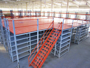 Customized Cold Rolled Structural Rack Supported Mezzanine For Logistics