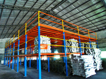 Heavy Duty Two Levels Industrial Mezzanine Systems For Logistics Center , 1000kg