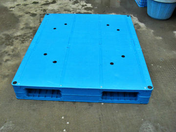 Durable Blue Reusable Plastic Pallets With Virgin HDPE / Recycled PP