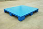 Durable / Light Weight Recycled Plastic Pallets For Logistic , Blue / Red