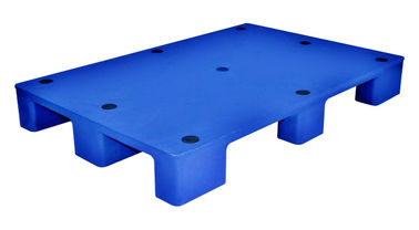 Durable / Light Weight Recycled Plastic Pallets For Logistic , Blue / Red