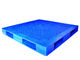Rackable Plastic Shipping Pallets For Storage / Distribution , Blue Plastic Pallet Recycling