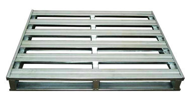 Heavy Duty Stacking Galvanized Steel Pallets For Warehouse Storage