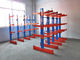 Double Side Industrial Cantilever Racking System For Raw Material Storage