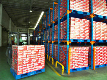 Logistics Center Industrial Pallet Racking , Drive In Pallet Racking System