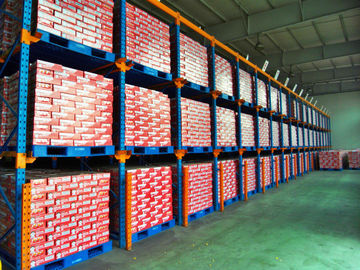 Industrial Heavy Loading Drive In Pallet Rack Cold Rolled Racking