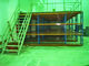 Multi - Layer Powder Coating Rack Supported Mezzanine Floor With Walkways