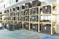 Folding Stackable Transit Equipment Steel Pallet Cages With U Shaped