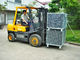 Hot Dipped Galvanized Foldable Stacking Wire Mesh Boxes For Transport
