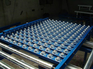 Transportation Gravity Roller Conveyor , Standard Gray / Zinc Pallet Roller Conveyor