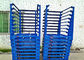 Warehouse Cold Rolling Steel Portable Stacking Racks For Flexible Material Handling
